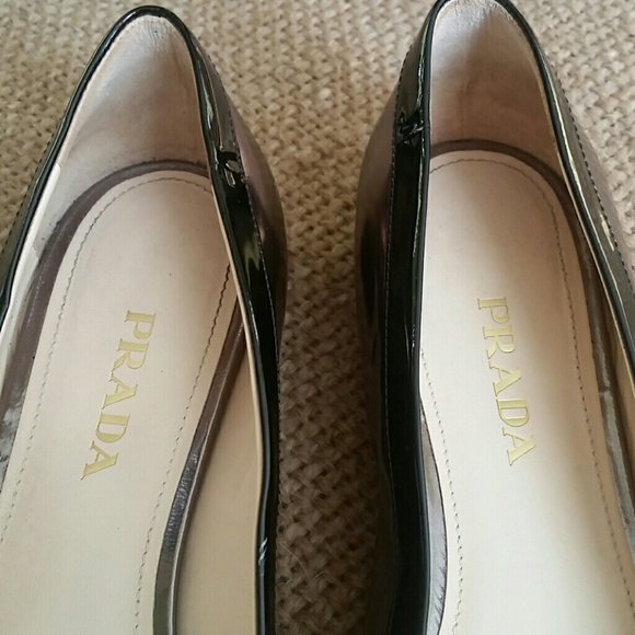 Prada  metalic flats - Picture 2 of 8